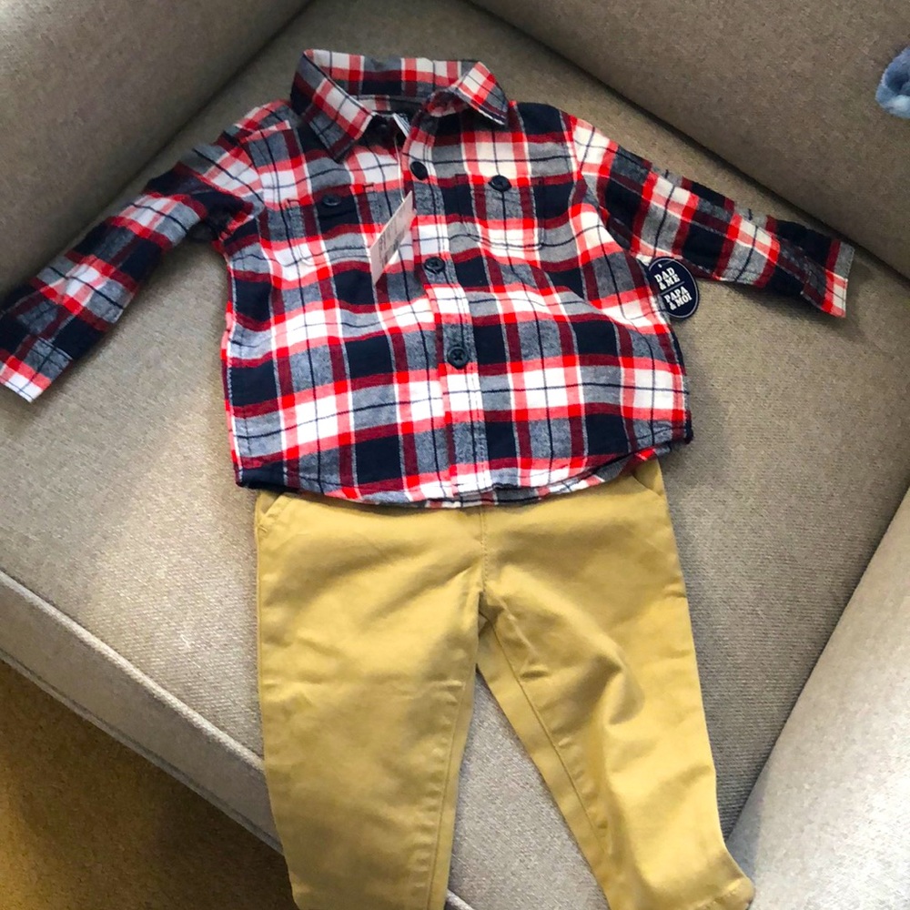 Brand new WITH Tags baby boy outfit!